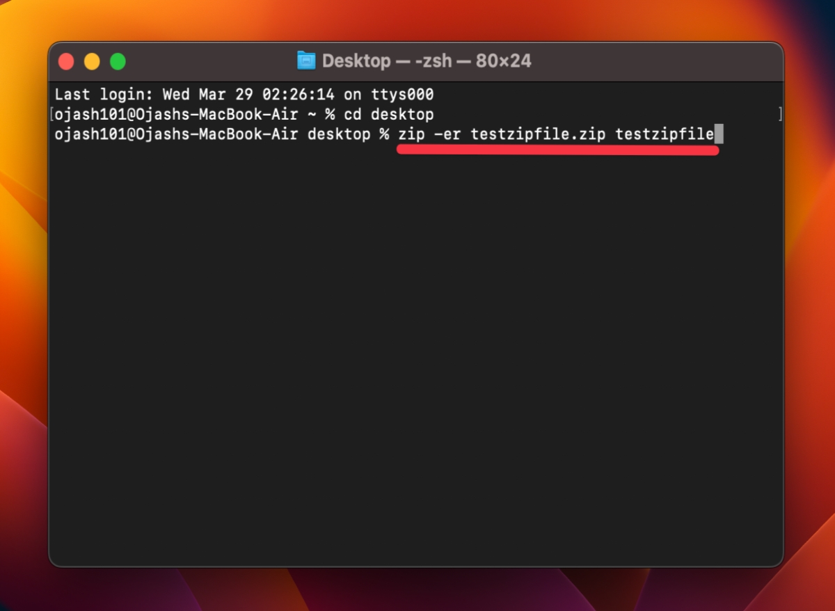 How to Password Protect a Zip File on Mac