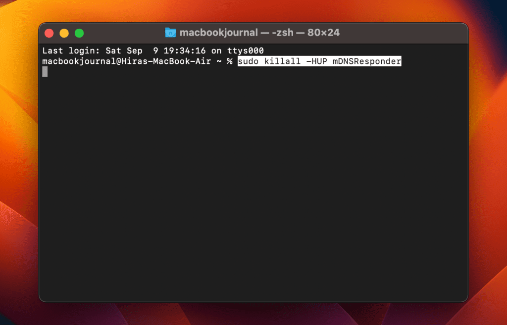 How to Flush DNS Cache on Your Mac