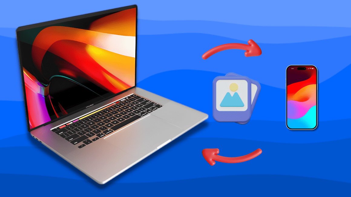 How can i import photos from iphone to mac