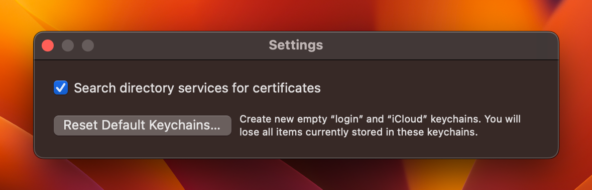 [Fixed] assistantd wants to use the login keychain on Mac